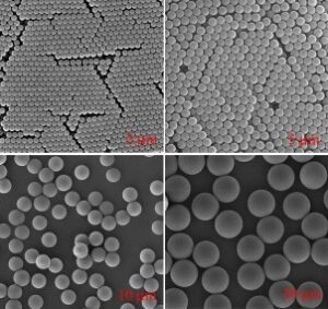 Polymer reversed-phase chromatography packing microspheres